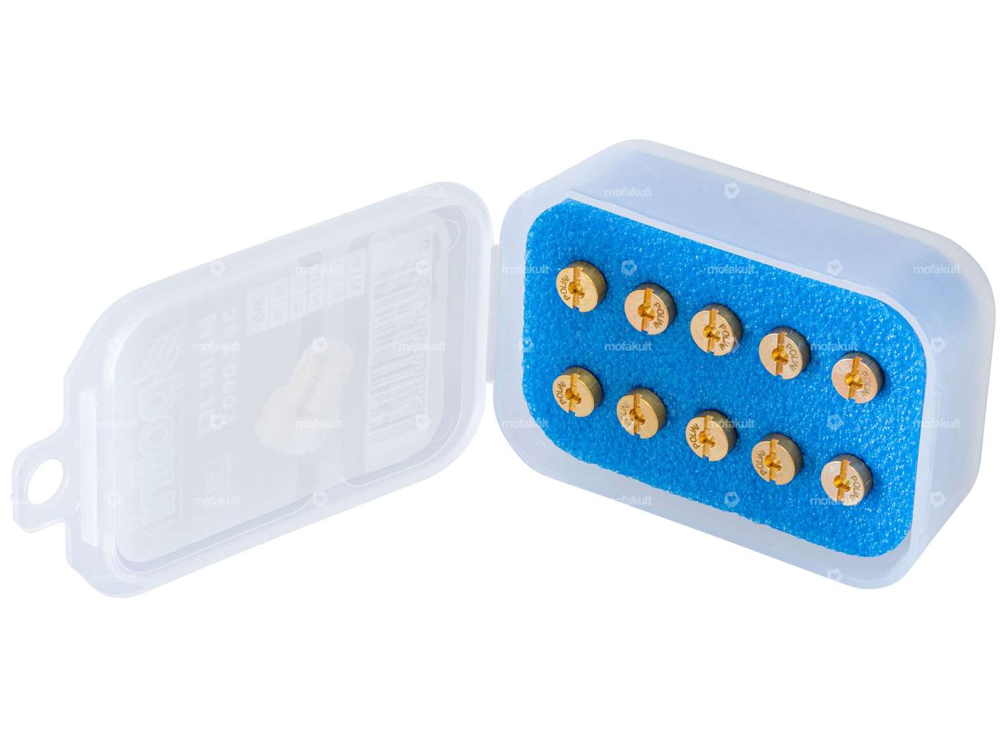 Polini nozzle set M6 (60 - 78) Dell'Orto PHVA, PHBN, PHBL, PHBH, SHB, PHF, PHVB, FRD, FRG Carousel Image 1