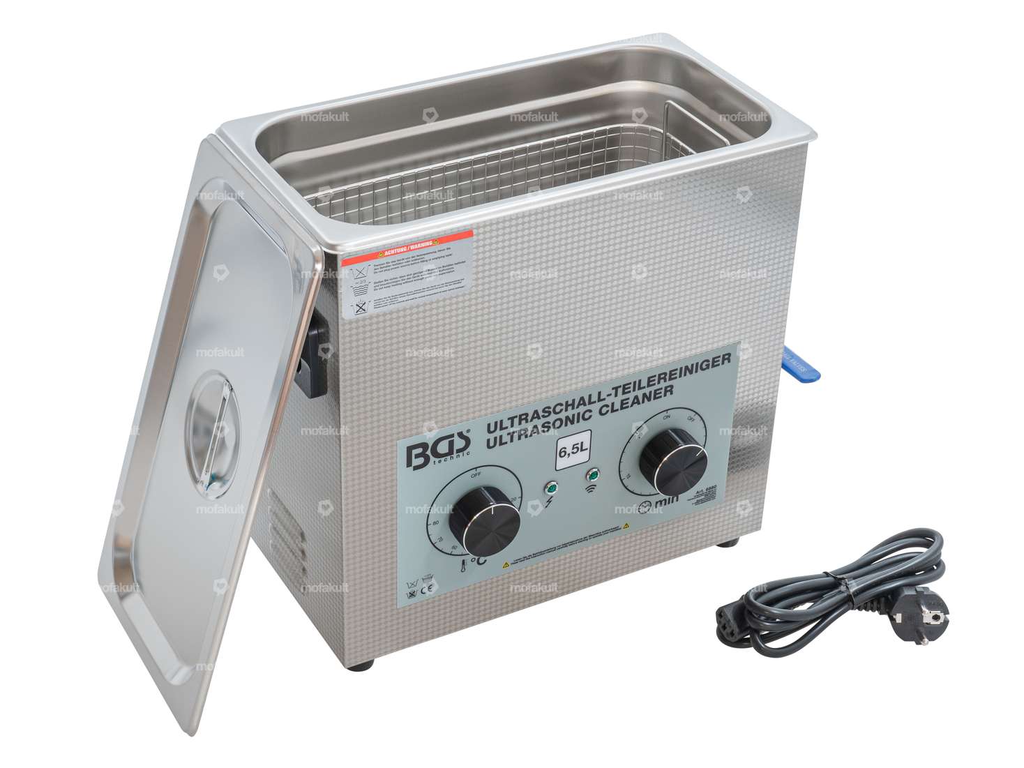 BGS Ultrasonic cleaner 6.5 L Carousel Image 1