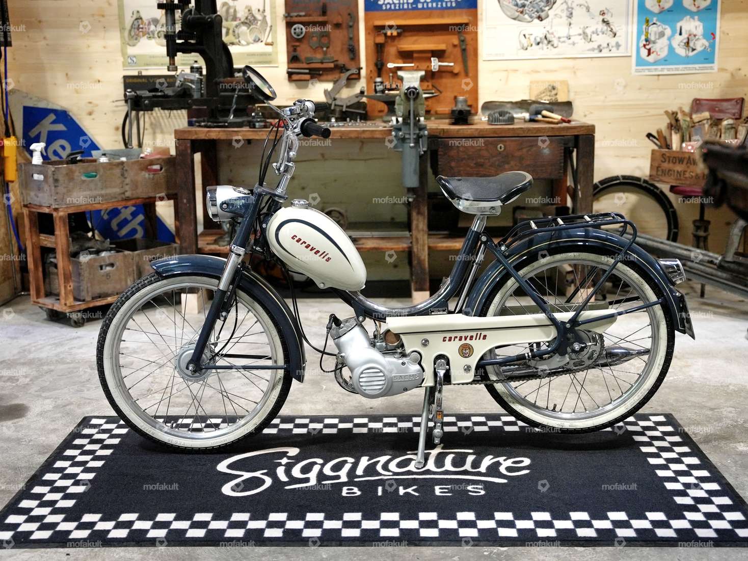 Siggnature Pit carpet "Siggnature Bikes" 200 x 100 cm Carousel Image 2