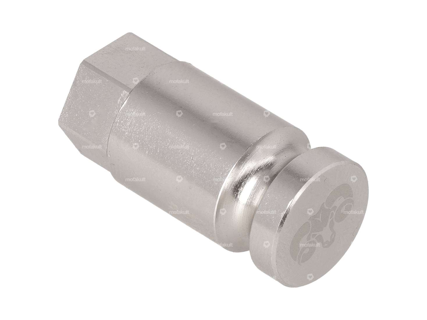 66HEROES mounting pin M6 license plate holder side stainless steel Carousel Image 2