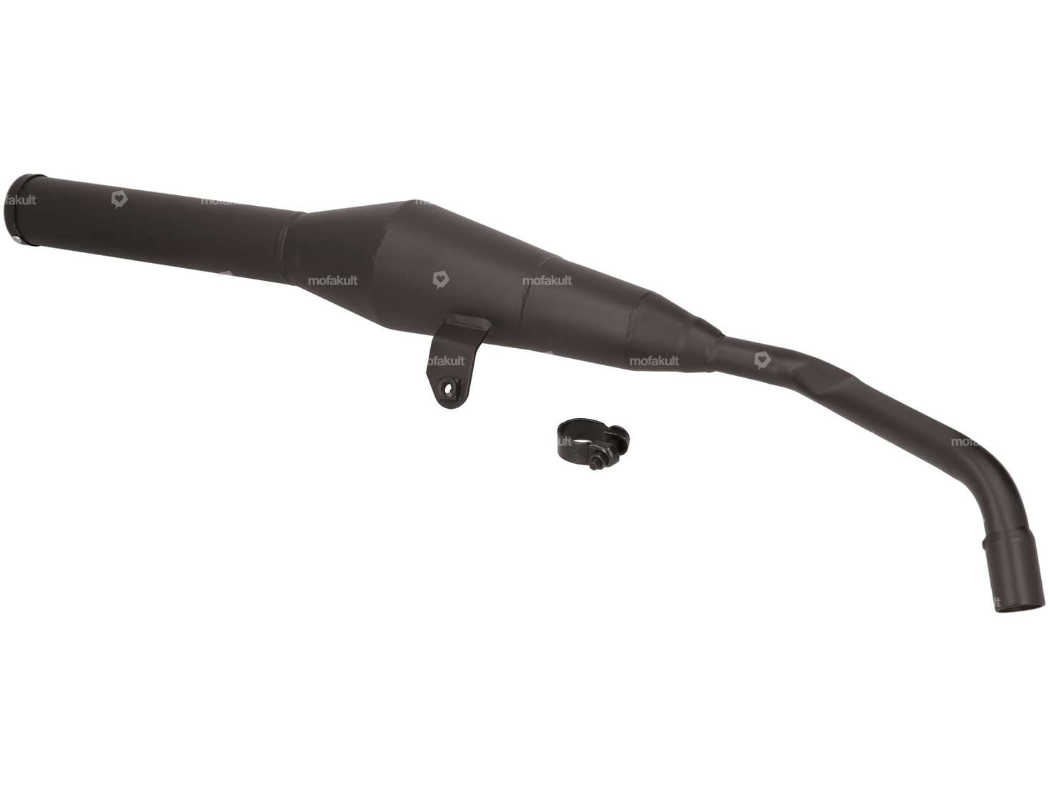 Auspuff «Bullet EVO-1» schwarz | Piaggio Ciao Carousel Image 3