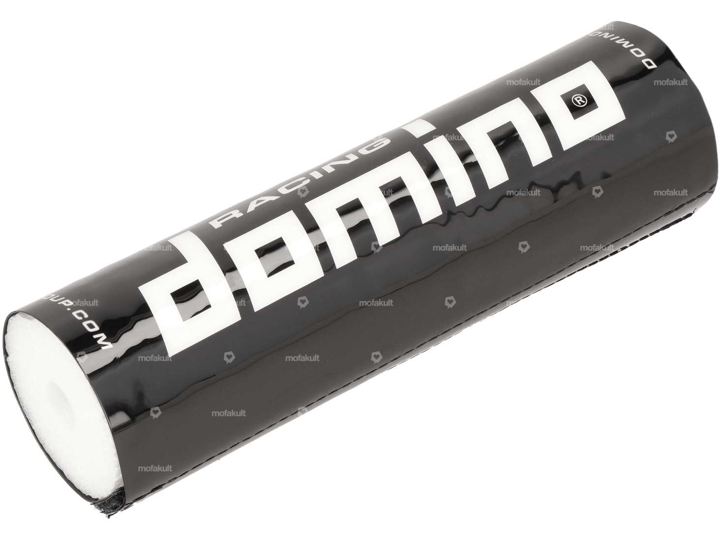 Domino handlebar protector "domino RACING" 20 cm black Carousel Image 1