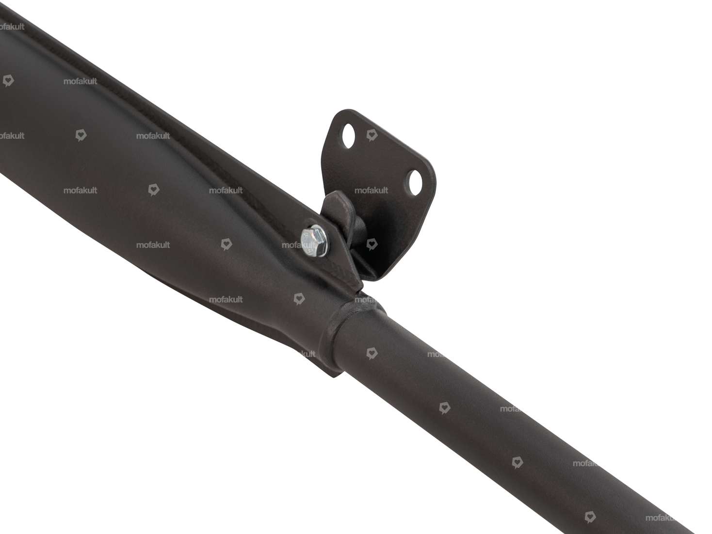 Auspuff 25 mm gerader Auslass schwarz | Tomos Carousel Image 2