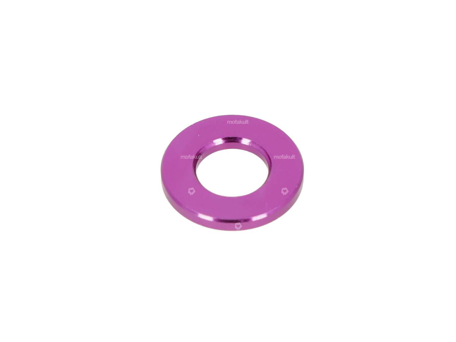 Washer M8 8/16/2 anodized aluminium purple Carousel Image 1