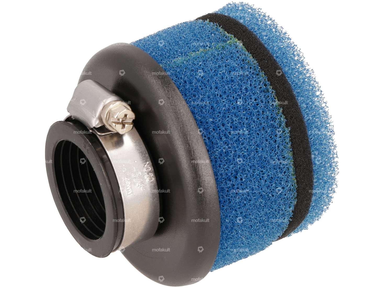 GPO air filter Ø 35 mm foam blue Carousel Image 1