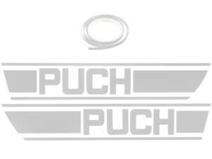 swiing® revival Aufkleber-Set Tank Chrom Folienplot | Puch X30 swiing® revival Aufkleber-Set Tank Chrom Folienplot | Puch X30