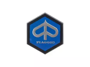 Emblem «Piaggio» Ø 48 mm Aluminium | Piaggio Ciao, SI, Bravo, Boxer Emblem «Piaggio» Ø 48 mm Aluminium | Piaggio Ciao, SI, Bravo, Boxer