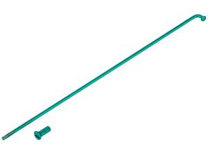 GPO 19" Speiche einzeln inkl. Nippel (2.9 x 212 mm) grün GPO 19" Speiche einzeln inkl. Nippel (2.9 x 212 mm) grün