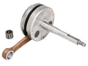 Simonini crankshaft 46 mm stroke (12 KoBo) | Piaggio Ciao, SI, Bravo, Boxer Simonini crankshaft 46 mm stroke (12 KoBo) | Piaggio Ciao, SI, Bravo, Boxer