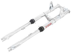 EBR fork upside-down reinforced chrome | Peugeot 103 SP, SPX EBR fork upside-down reinforced chrome | Peugeot 103 SP, SPX