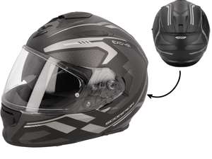 Scorpion Integral-Helm «EXO-491» schwarz-grau matt (S-XL) Scorpion Integral-Helm «EXO-491» schwarz-grau matt (S-XL)