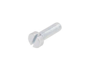 Schraube M5x16 Zylinderkopf Schlitz verzinkt Schraube M5x16 Zylinderkopf Schlitz verzinkt