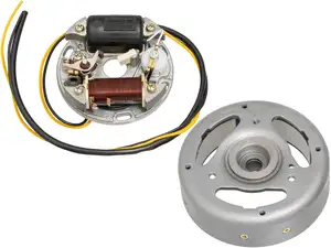 GPO Zündung-Set 90 mm Unterbrecher linksdrehend 6V GPO Zündung-Set 90 mm Unterbrecher linksdrehend 6V