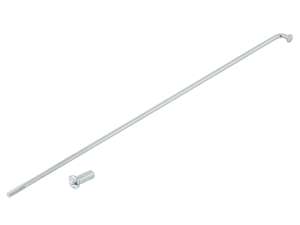 GPO 19" Speiche einzeln inkl. Nippel (2.9 x 212 mm) silber GPO 19" Speiche einzeln inkl. Nippel (2.9 x 212 mm) silber