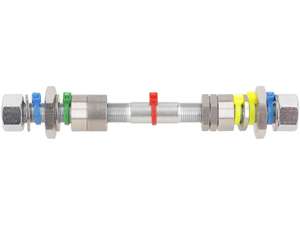 swiing® ingenious Radachse zum Lager-Umbausatz Snowflake Vorderrad | Hercules Prima, Optima swiing® ingenious Radachse zum Lager-Umbausatz Snowflake Vorderrad | Hercules Prima, Optima