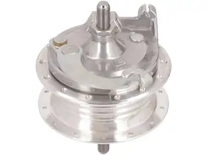 LELEU Radnabe Speichenrad vorne 28 Löcher mit Ankerplatte & Achse | Puch Maxi N, X30 Chopper LELEU Radnabe Speichenrad vorne 28 Löcher mit Ankerplatte & Achse | Puch Maxi N, X30 Chopper