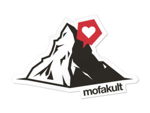 mk-Merch Aufkleber «mofakult Matterhorn» 120 x 79 mm mk-Merch Aufkleber «mofakult Matterhorn» 120 x 79 mm