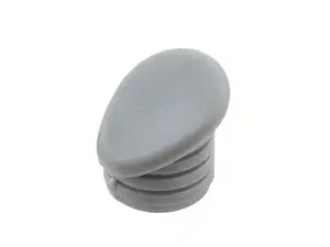 Rubber plug handlebar stem gray Rubber plug handlebar stem gray