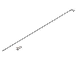 GPO 19" Speiche einzeln inkl. Nippel (2.9 x 212 mm) Inox GPO 19" Speiche einzeln inkl. Nippel (2.9 x 212 mm) Inox