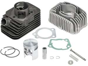 Malossi 43 mm Zylinderkit inkl. Kopf 12 mm KoBo neue Ausf. | Piaggio Ciao, Bravo, Boxer Malossi 43 mm Zylinderkit inkl. Kopf 12 mm KoBo neue Ausf. | Piaggio Ciao, Bravo, Boxer
