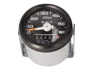 Tacho 60 km/h Ø 48 mm Veglia-Nachbau schwarz | Piaggio Ciao, SI, Bravo, Boxer Tacho 60 km/h Ø 48 mm Veglia-Nachbau schwarz | Piaggio Ciao, SI, Bravo, Boxer