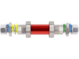 swiing® ingenious Radachse mit Lager-Umbausatz Snowflake Vorderrad | Hercules Prima, Optima swiing® ingenious Radachse mit Lager-Umbausatz Snowflake Vorderrad | Hercules Prima, Optima