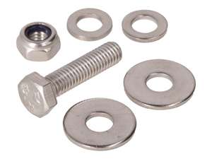 Screw set rear fender Inox original | Piaggio Ciao Screw set rear fender Inox original | Piaggio Ciao