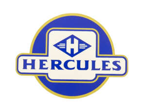 Aufkleber «HERCULES» Ø 53 mm Wappen Tank | Sachs Aufkleber «HERCULES» Ø 53 mm Wappen Tank | Sachs