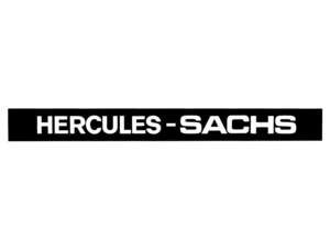 Sticker "Hercules - Sachs" side panel 254 x 28 mm Sticker "Hercules - Sachs" side panel 254 x 28 mm
