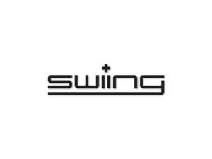 mk-Merch Aufkleber «swiing» schwarz 80 x 21 mm Folienplot mk-Merch Aufkleber «swiing» schwarz 80 x 21 mm Folienplot