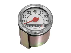 Tacho 80 km/h Ø 48 mm Veglia-Nachbau | Piaggio Ciao, SI, Bravo, Boxer Tacho 80 km/h Ø 48 mm Veglia-Nachbau | Piaggio Ciao, SI, Bravo, Boxer