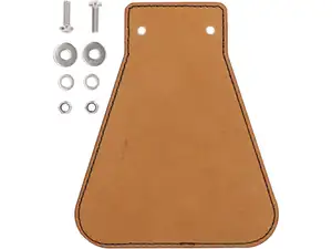 66HEROES Spritzschutzlappen Leder schmal 66HEROES Spritzschutzlappen Leder schmal