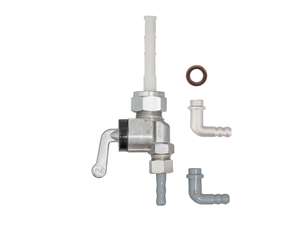 Karcoma fuel tap M16x1 vertical (with union nut) aluminum connection | Puch X30 Velux Karcoma fuel tap M16x1 vertical (with union nut) aluminum connection | Puch X30 Velux