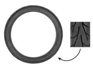 Continental 2.25 x 16" Go tires Semi-Slick Continental 2.25 x 16" Go tires Semi-Slick