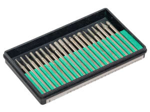 BGS Diamond grinder set small 20 pcs (3 mm holder) BGS Diamond grinder set small 20 pcs (3 mm holder)