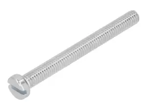 Schraube M6x60 Zylinderkopf Schlitz verzinkt Schraube M6x60 Zylinderkopf Schlitz verzinkt