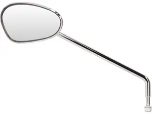Bumm mirror oval left angled chrome Bumm mirror oval left angled chrome