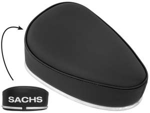 Seat bench "Sachs" lettering black Seat bench "Sachs" lettering black