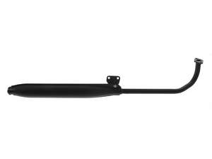 Auspuff 22 mm gerader Auslass schwarz | Tomos A3 Auspuff 22 mm gerader Auslass schwarz | Tomos A3