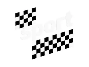 Aufkleber Tank «sport» weiss 97 x 87 Folienplot | Puch X30 NS Aufkleber Tank «sport» weiss 97 x 87 Folienplot | Puch X30 NS