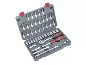 Kraftwerk 1/4" socket set 42 pcs. Kraftwerk 1/4" socket set 42 pcs.