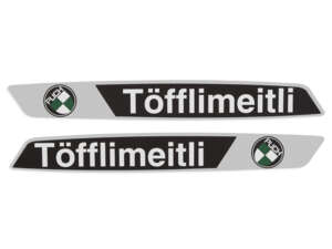 mk-Merch Aufkleber Tank «Töfflimeitli» | Puch Maxi S / N, Supermaxi LG1 / LG2 mk-Merch Aufkleber Tank «Töfflimeitli» | Puch Maxi S / N, Supermaxi LG1 / LG2
