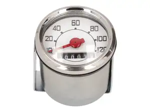 Tacho 120 km/h Ø 48 mm Veglia-Nachbau | Piaggio Ciao, SI, Bravo, Boxer Tacho 120 km/h Ø 48 mm Veglia-Nachbau | Piaggio Ciao, SI, Bravo, Boxer