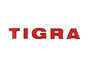 swiing® revival Aufkleber «TIGRA» 62 x 10 mm | Tigra swiing® revival Aufkleber «TIGRA» 62 x 10 mm | Tigra