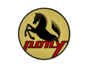 swiing® revival Aufkleber Tank «Pony» Wappen Sachs Ø 80 mm swiing® revival Aufkleber Tank «Pony» Wappen Sachs Ø 80 mm