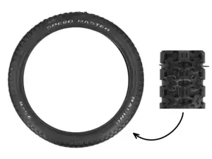 Speed Master 2.25 x 16" Reifen «Racing» M-849-01 Allround Speed Master 2.25 x 16" Reifen «Racing» M-849-01 Allround