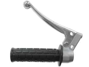 Bremsgriff 101 silber Blech-Hebel rund Bremsgriff 101 silber Blech-Hebel rund