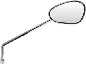 Bumm mirror oval right angled chrome Bumm mirror oval right angled chrome