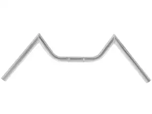 Handlebar fork plate 18 cm Racing chrome Handlebar fork plate 18 cm Racing chrome