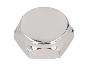 Fork steerer nut M26x1 closed medium high chrome Fork steerer nut M26x1 closed medium high chrome